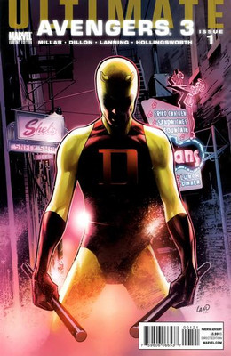 Ultimate Avengers 3 (2010) #   1 Cover B (5.0-VGF) 1st Ultimate Daredevil 2010
