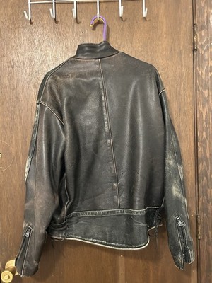 バイクウェア・装備 Vanson Leathers Boston Vanson Leathers Boston MA Black Leather Jacket Size 42 Men's