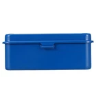  Metal Toolbox: Retro Iron Tool Box with Lid for Home Car Repairing - Heavy Duty