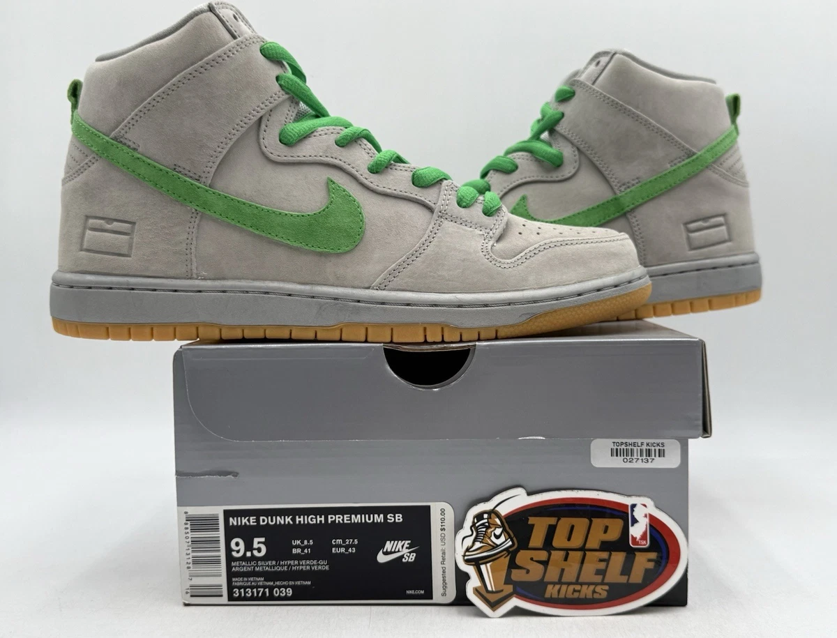 Nike SB Dunk High Silver Box | eBay