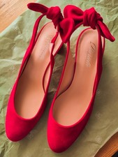 Bariello Slingpumps Größe 43, rot - guter Z...