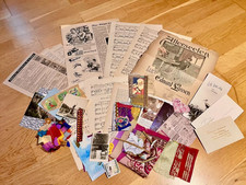 Ephemera ,notenblätter  ,Vintage Scrapbookin...