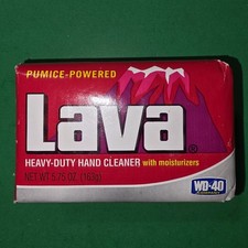 Lava WD-40 Heavy Duty Hand Cleaner and Moisturizing Bar Soap 5.75 Ounces 1 pack