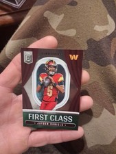 2025 Donruss Elite Jayden Daniels First Class GREEN Case Hit/SSP Commanders