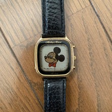 Seiko ALBA Twenty Faces Watch Mickey Mouse Digital Analog Retro Vintage
