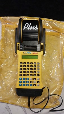 For Parts or Repair | Brady I.D. Pro Plus Wire Marker Printer w/ Power Supply