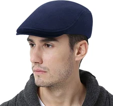 Men'S Flat Cap Gatsby Newsboy Ivy Irish Driving Cabbie Hat