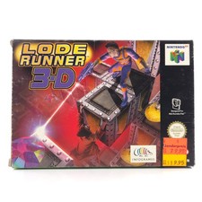 Thumbnail of ebay&reg; auction 198318054650 | Nintendo 64 Spiel: Lode Runner 3-D - N64 OVP CIB (PAL NOE) Infogrames