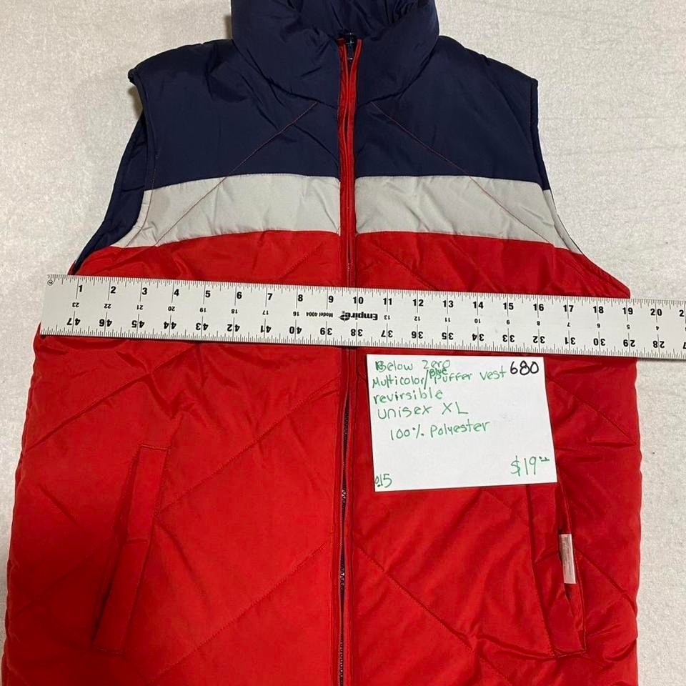 Below Zero multicolour/reversible blue color-puff… - image 1