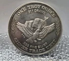 One Troy Ounce Silver .999 Fine U.S. Assay Office San Fransisco