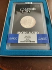 1880-CC  Morgan Silver Dollar GSA Hoard, CERTIFIED NGC MS 63 ~ Box & COA