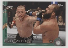 2015 Topps UFC Chronicles Green /288 Georges St-Pierre #15