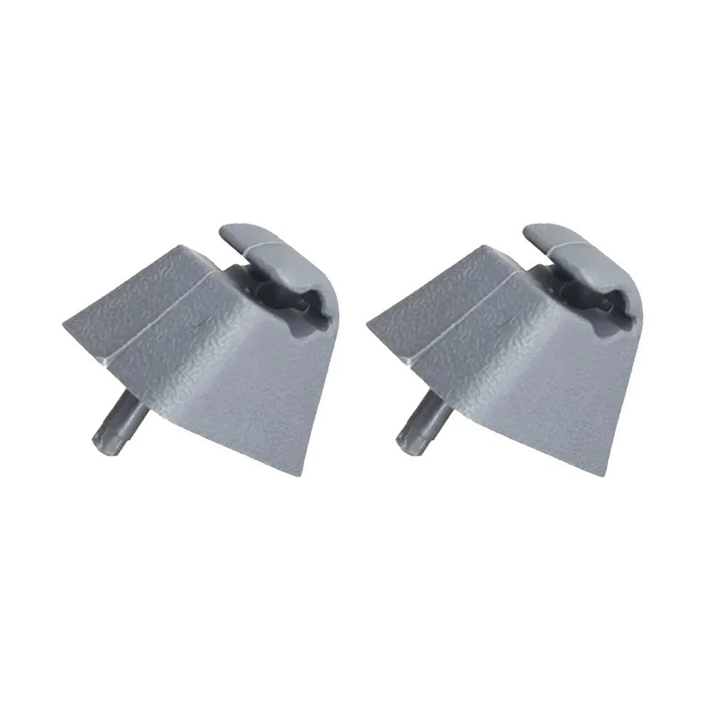 2 Clip Porta Aletta Parasole Grigie Per Mazda 3 BK, 5, 6, CX-7, CX-9, RX-8, MPV, Ricambio In Plastica Resistente - 6