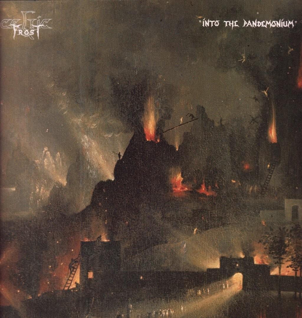 Celtic Frost Into the Pandemonium LP vinyl Germany Noise 1987 in gatefold sleeve