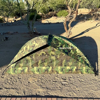 #ad Eureka ICS One Person Tactical M81 Tent Woodland Camouflage Excellent $269.99