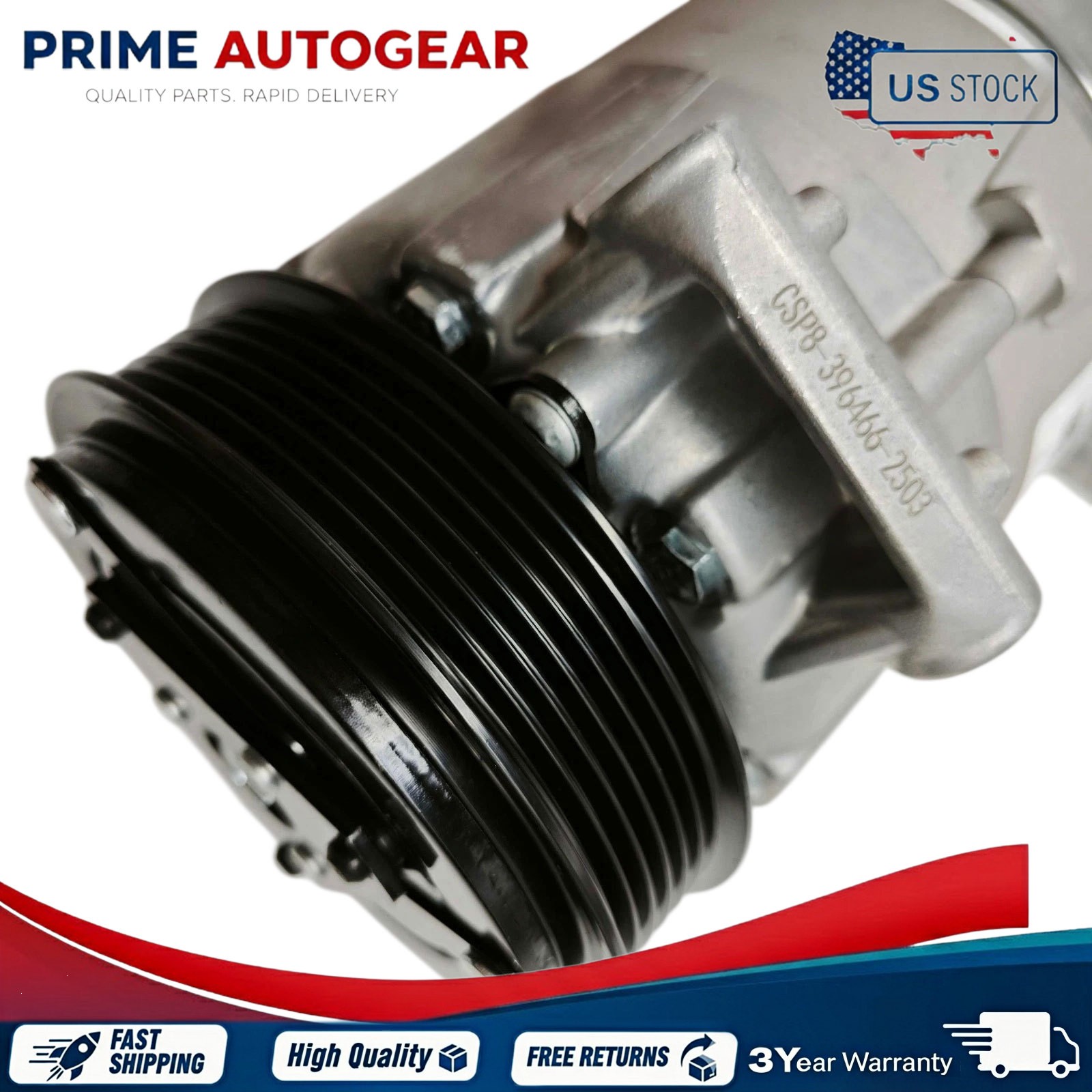 Maserati Ghibli Compressor with bracket P/N 333332