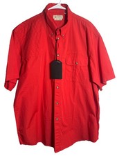 NWT Beretta TM Shooting Shirt S/S Red Size L Vented Mesh Back Outdoor