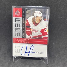 2022-23 UD SP Authentic Chase Pearson Retro Future Watch Auto /399