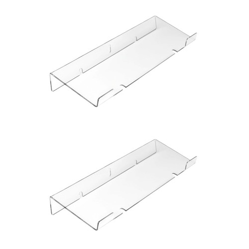 2 Stück Tastatur Ständer Arbeit Büro Aufbewahrung Regal Aufzug für Schreibtisch
