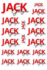 Kids FULL NAME Personalized LABELS Stickers for School Clothing Personal Items