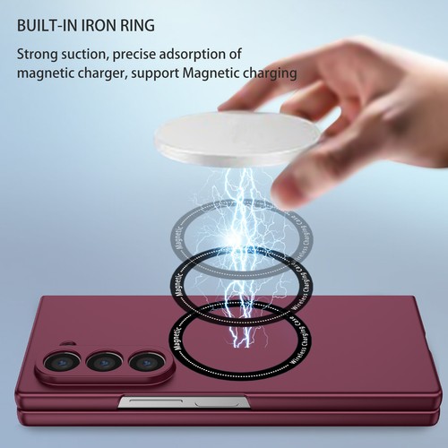 For Samsung Galaxy Z Fold6 5 4 3 Magnetic Wireless Charging Shockproof Slim Case - Photo 54 sur 82