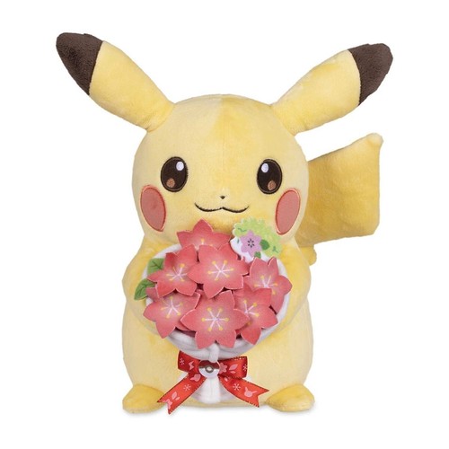 Peluche Thoughtful Pikachu For You Pokemon Escarlata y Violeta Nintendo Switch Nuevo - Imagen 5 de 7