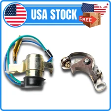 Fit For Honda CB125 S CL125 CB100 CL100 XL100 SL100 Condenser Contact Points Kit