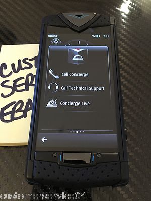 Stunning Vertu Constellation Touch Neon Blue Collection Brand NEW Super RARE 