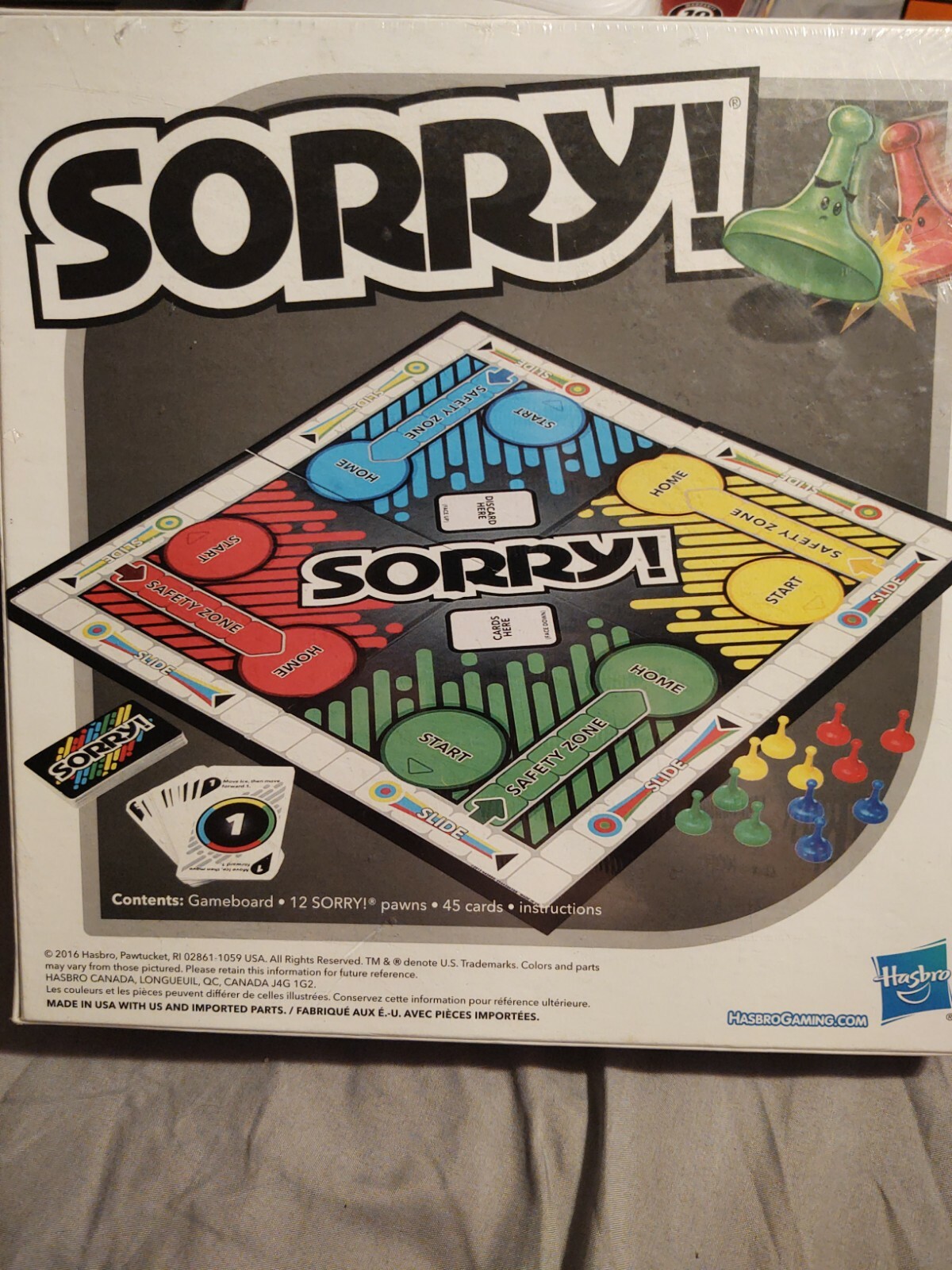 Hasbro Sorry Family Board Game A5065 For Sale Online Ebay