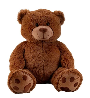 Riesen Teddybär Kuschelbär XXL 100 cm groß Plüschbär Kuscheltier samtig weich