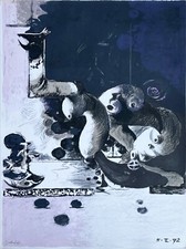 Graham SUTHERLAND The Forest, The River... 1971-72 Original Signed Lithograph