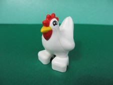Lego Duplo Tier Figur Huhn Henne Hühnchen Bauernhof Stall (160624Q)
