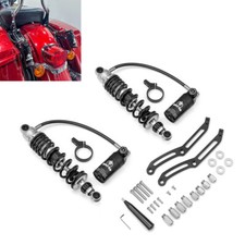 13 Adjustable Remote Reservoir Rear Suspensions Shocks For Harley Touring 2014