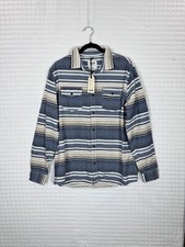 KATIN ARTHUR FLANNEL SHIRT LARGE NEW With TAGS