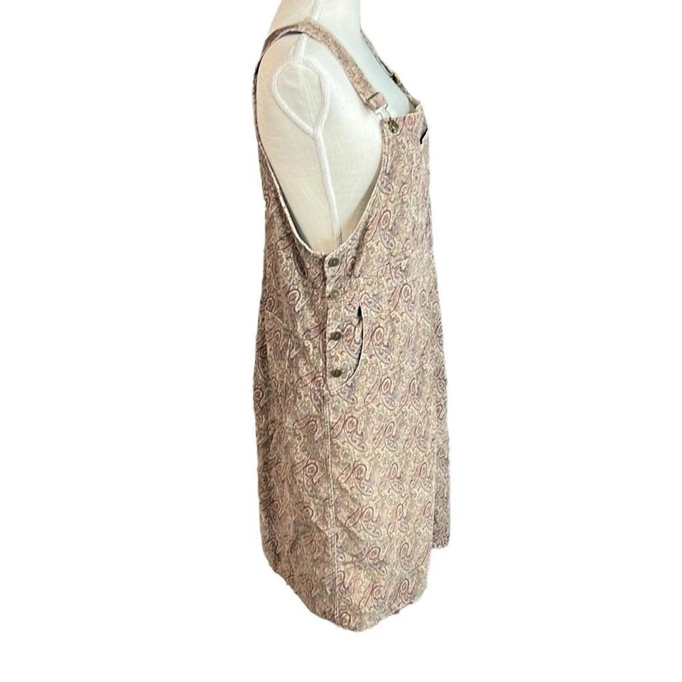 Vestido de Colección Eddie Bauer Hasta la Rodilla Midi Tostado Rojo Cachemira Para Mujer Pequeño M Foto 3 de 4