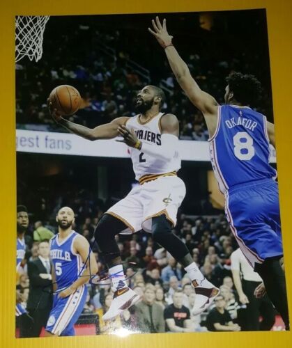 Kyrie Irving Autographed Cleveland Cavaliers 11 By 14 Photo  - Picture 1 of 2