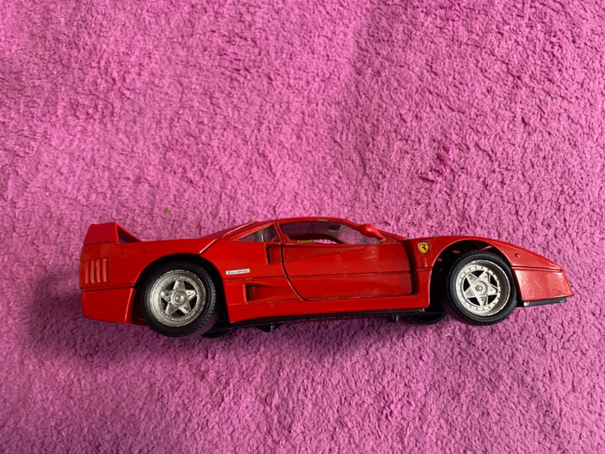 Modellauto Ferrari F40, Modell 1:18 ,Polistil Tonka, Made in Italy