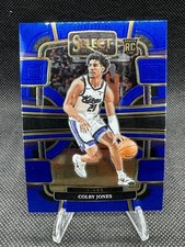 2023-24 Panini Select COLBY JONES Rookie Blue Concourse Base #83 Kings