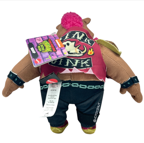 Teenage Mutant Ninja Turtles: Mutant Mayhem Bebop Plush 8'' - Picture 4 of 4