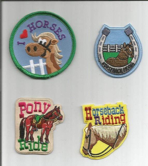 Girl / Boy Scout/Guides Patch/Crest/Badge HORSES (your choice) eBay