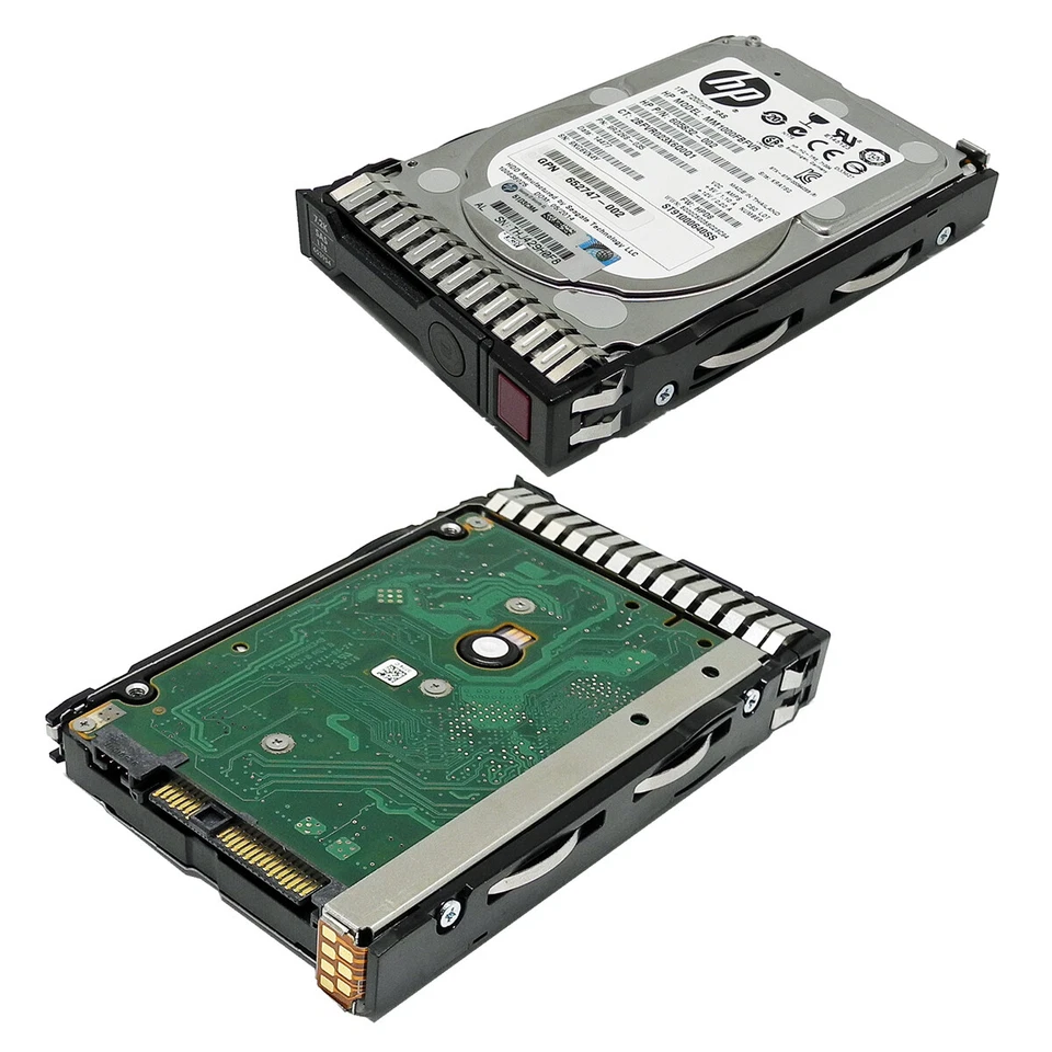 2x HP 300GB 2.5" 6G 10k SAS HDD HotSwap HDD 653955-001 599476-001 mit Rahmen - Bild 2 von 3