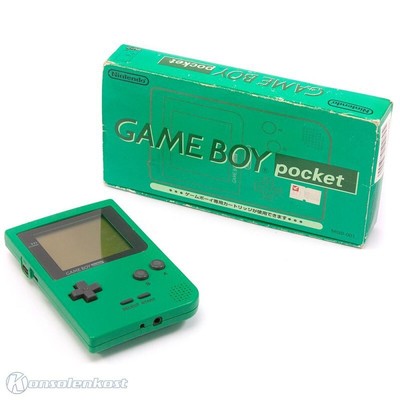 Nintendo GameBoy Pocket - Konsole #grün JAP mit OVP sehr guter Zustand