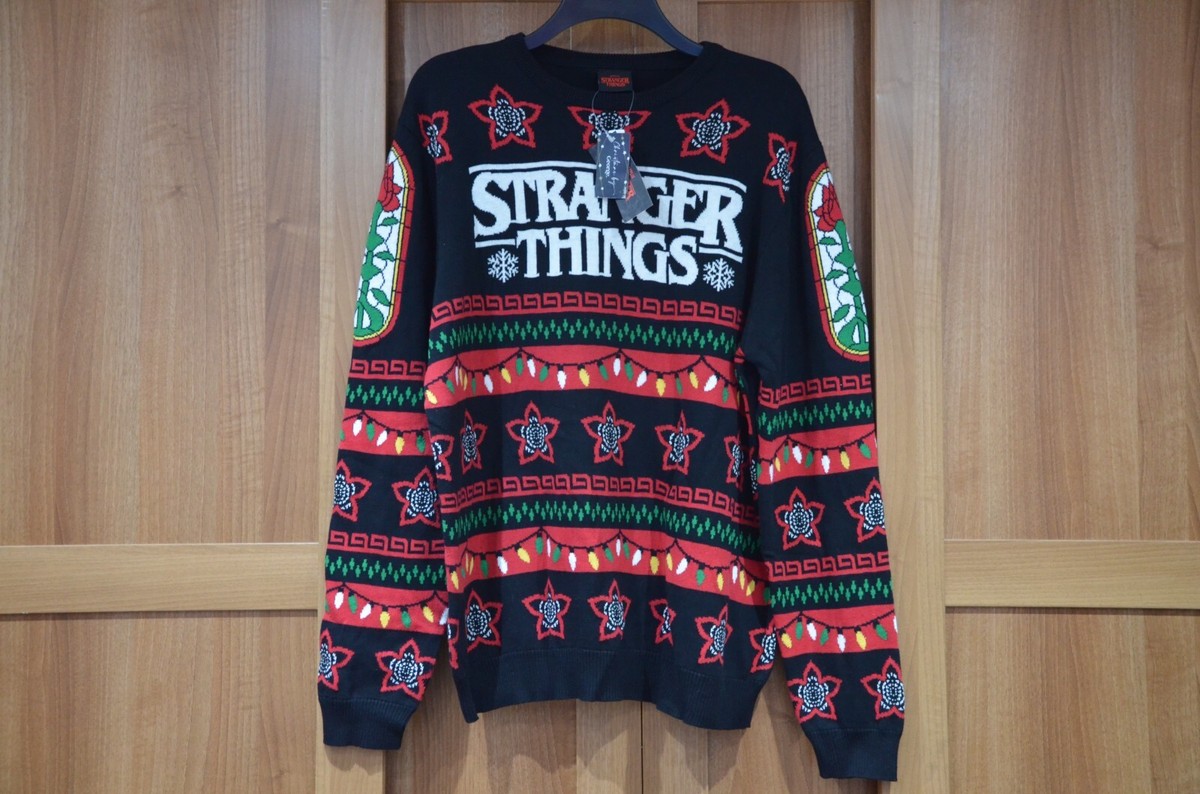 Christmas Jumper Pull De Noel Stranger Things Sueter De Navidad