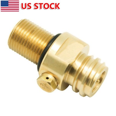 M18x1.5/TR21x4 Thread For Soda Stream Tank Maker Valve Adapter Refill CO2 Best