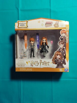 Harry Potter Wizarding World Magical Mini - Ron and Ginny Weasley Action Figures