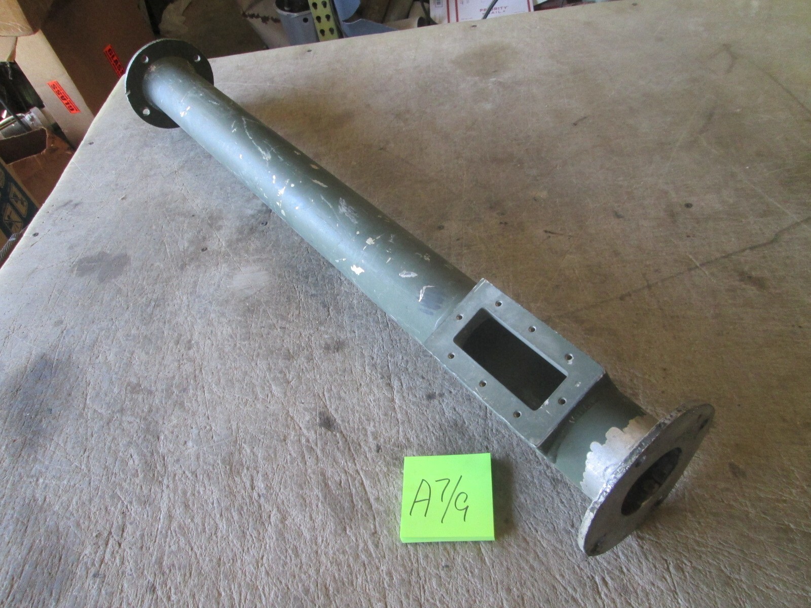 Used 3' Antenna Base Riser, Aluminum, for Military Vehicles HMMWV etc ...