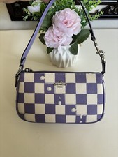 Coach Nolita 19 con estampado de tablero de cuadros