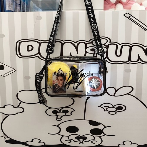 KPOP STRAY KIDS Transparent backpack Fans gift single-shoulder bag