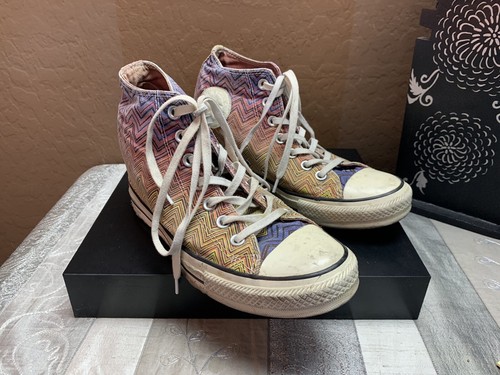 Chuck Taylor Converse 9 Chevron Rainbow 