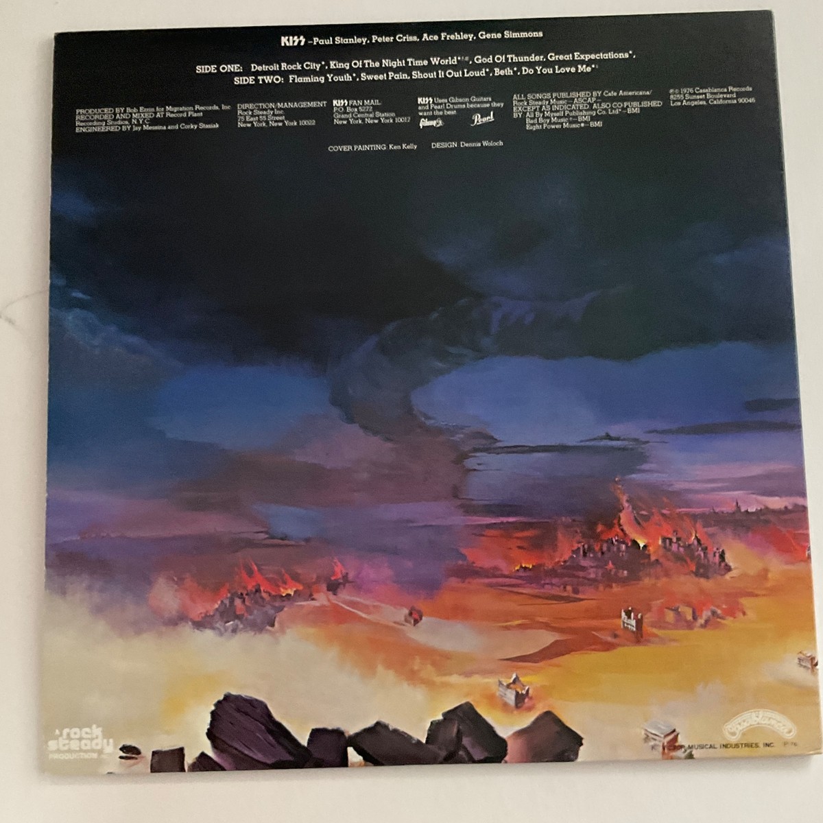 その他 LP Kiss Destroyer SWX6268 CASABLANCA Japan Vinyl /00400 Kiss - Destroyer LP (Used - Japanese Pressing) – Cromulent Records
